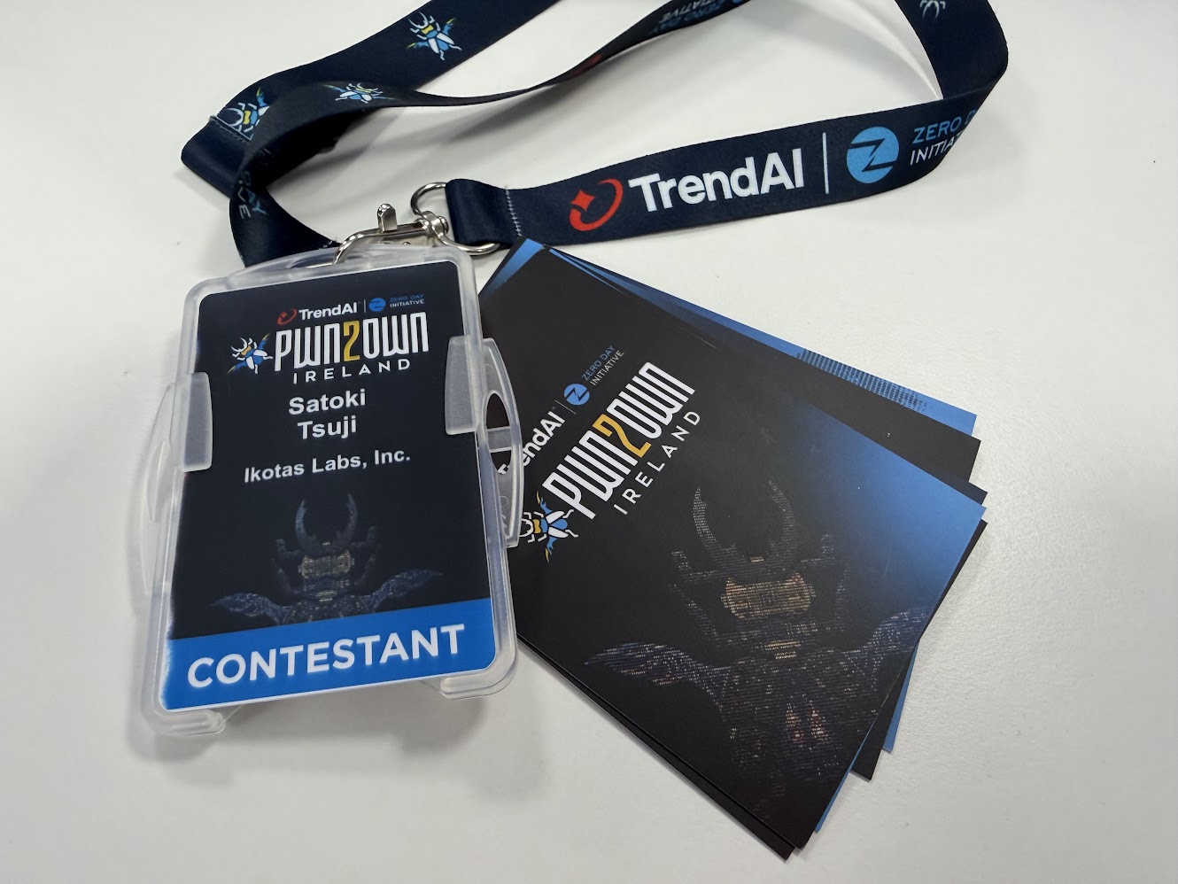 Pwn2Own Ireland 2026の参加バッジ